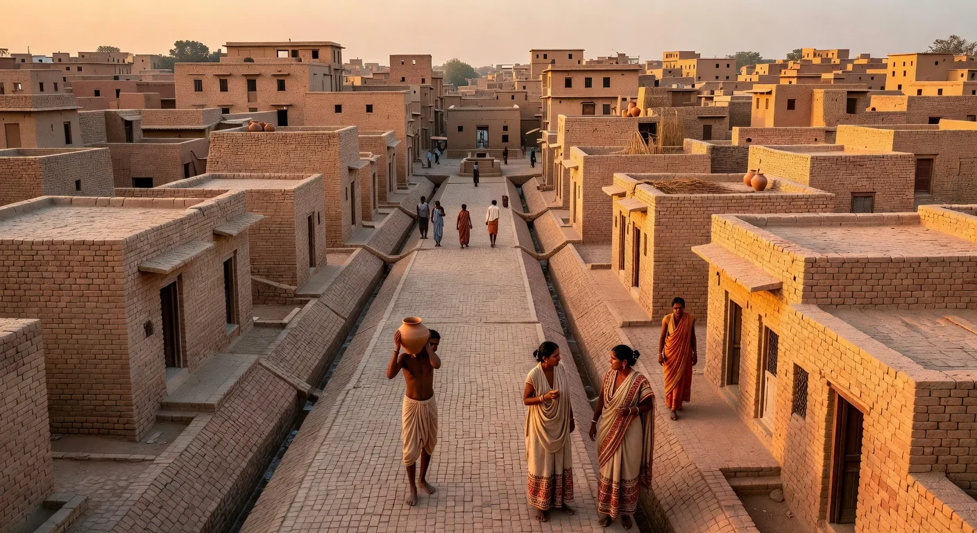 Reconstruction of Indus Valley city of Mohenjo-daro